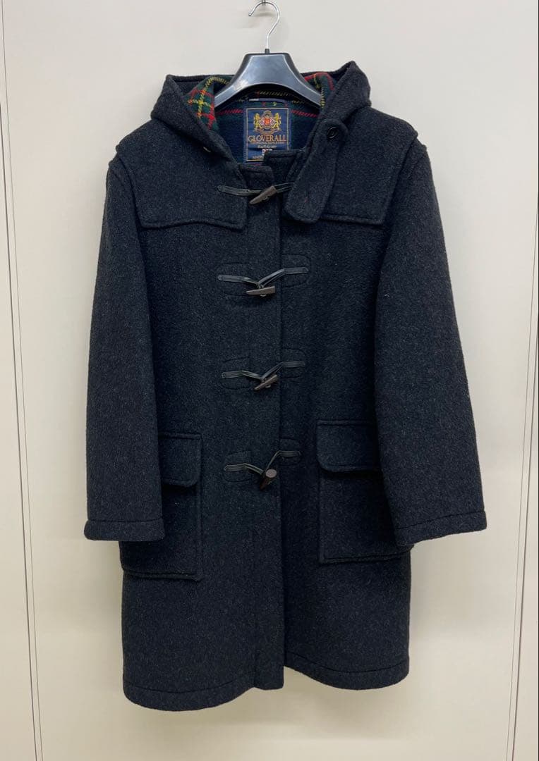 ★美品★ Gloverall グローバーオール ダッフルコート チャコールグレー