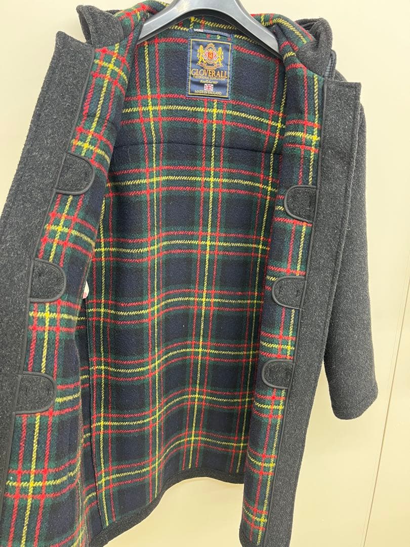 ★美品★ Gloverall グローバーオール ダッフルコート チャコールグレー
