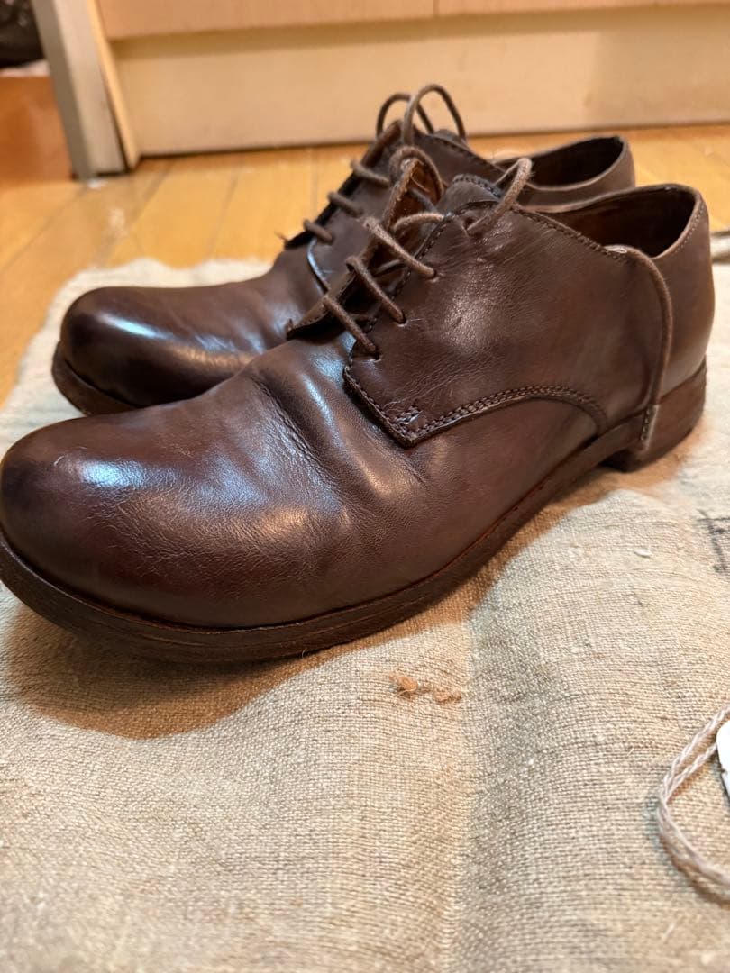 靴 ARCHIVIO J.M.Ribot Cordovan Derby shoes