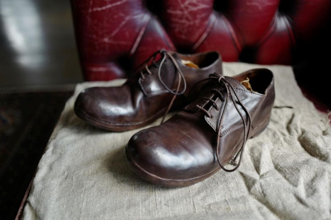 靴 ARCHIVIO J.M.Ribot Cordovan Derby shoes