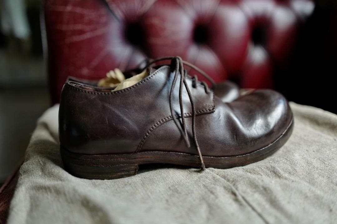 靴 ARCHIVIO J.M.Ribot Cordovan Derby shoes