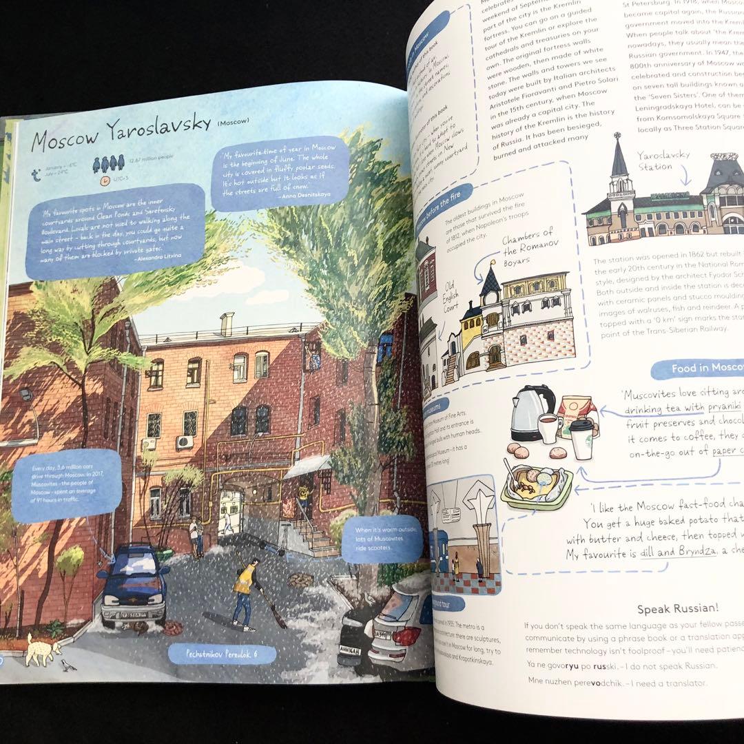 アンナ・デスニツカヤ 絵本「Trans-Siberian Railway」