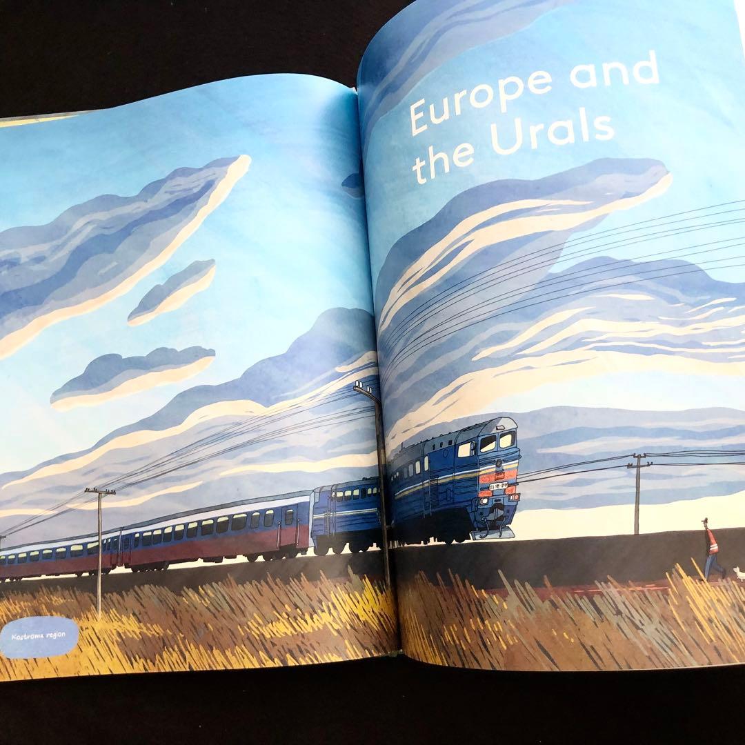 アンナ・デスニツカヤ 絵本「Trans-Siberian Railway」