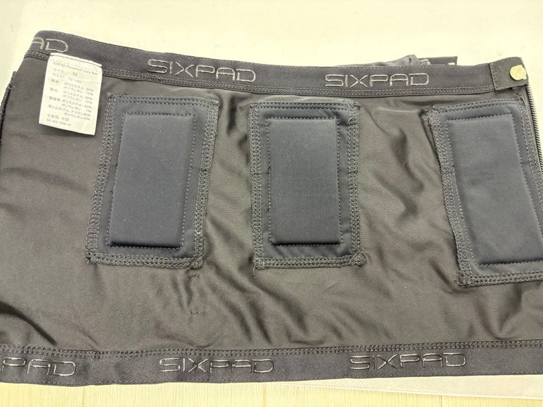 【超美品】SIXPAD パワースーツ コアベルト Mサイズ Powersuit