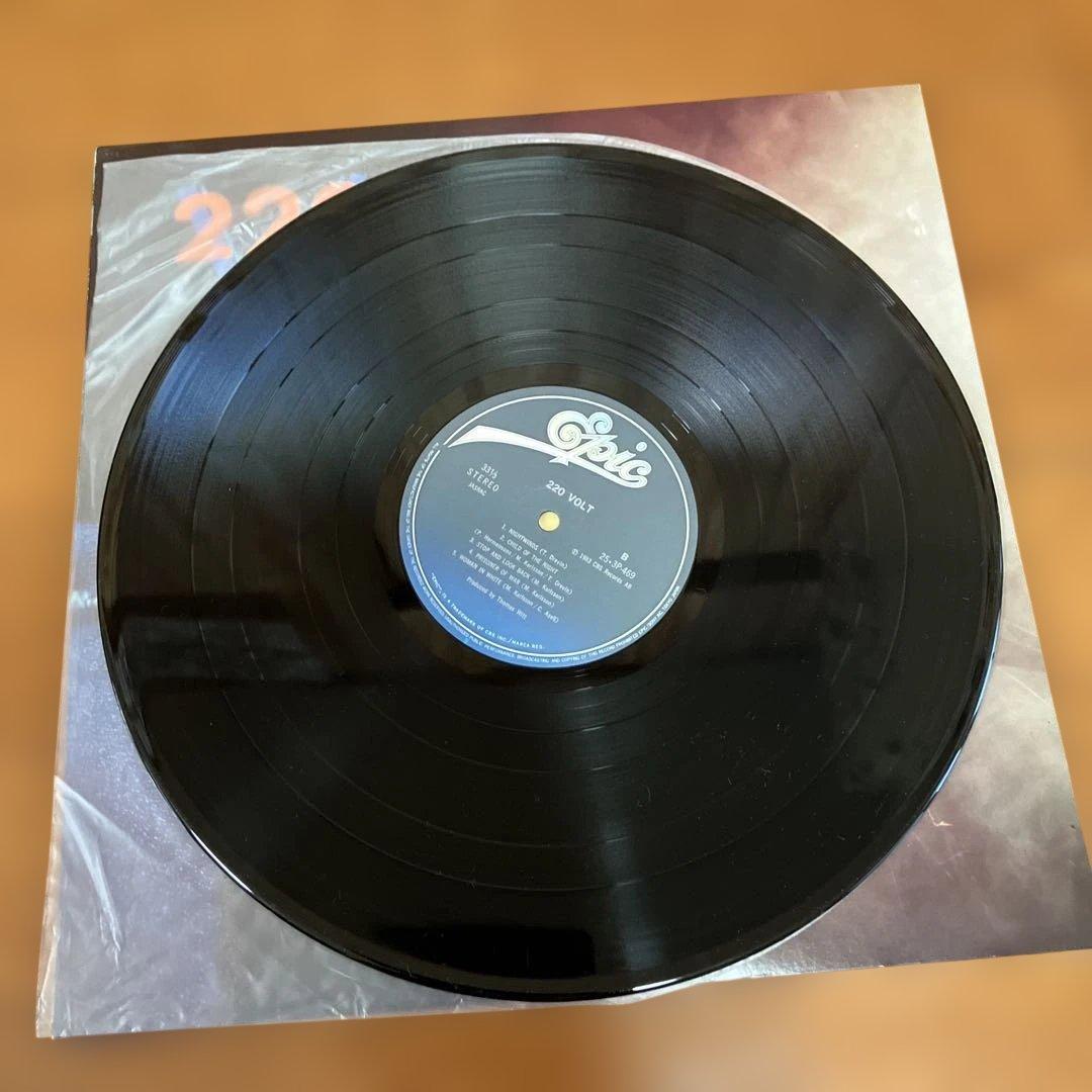 220ボルト 220VOLT Mind Over Muscle レコード