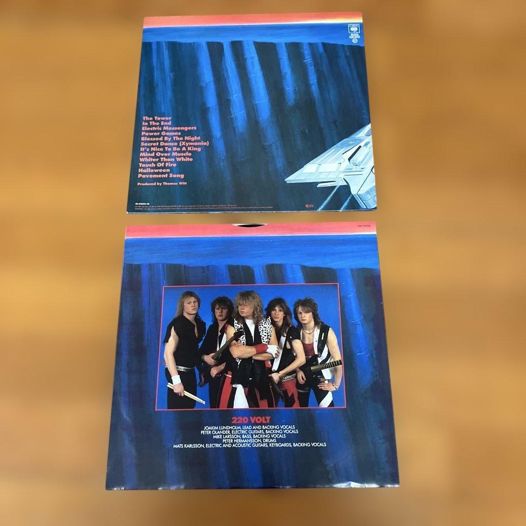 220ボルト 220VOLT Mind Over Muscle レコード