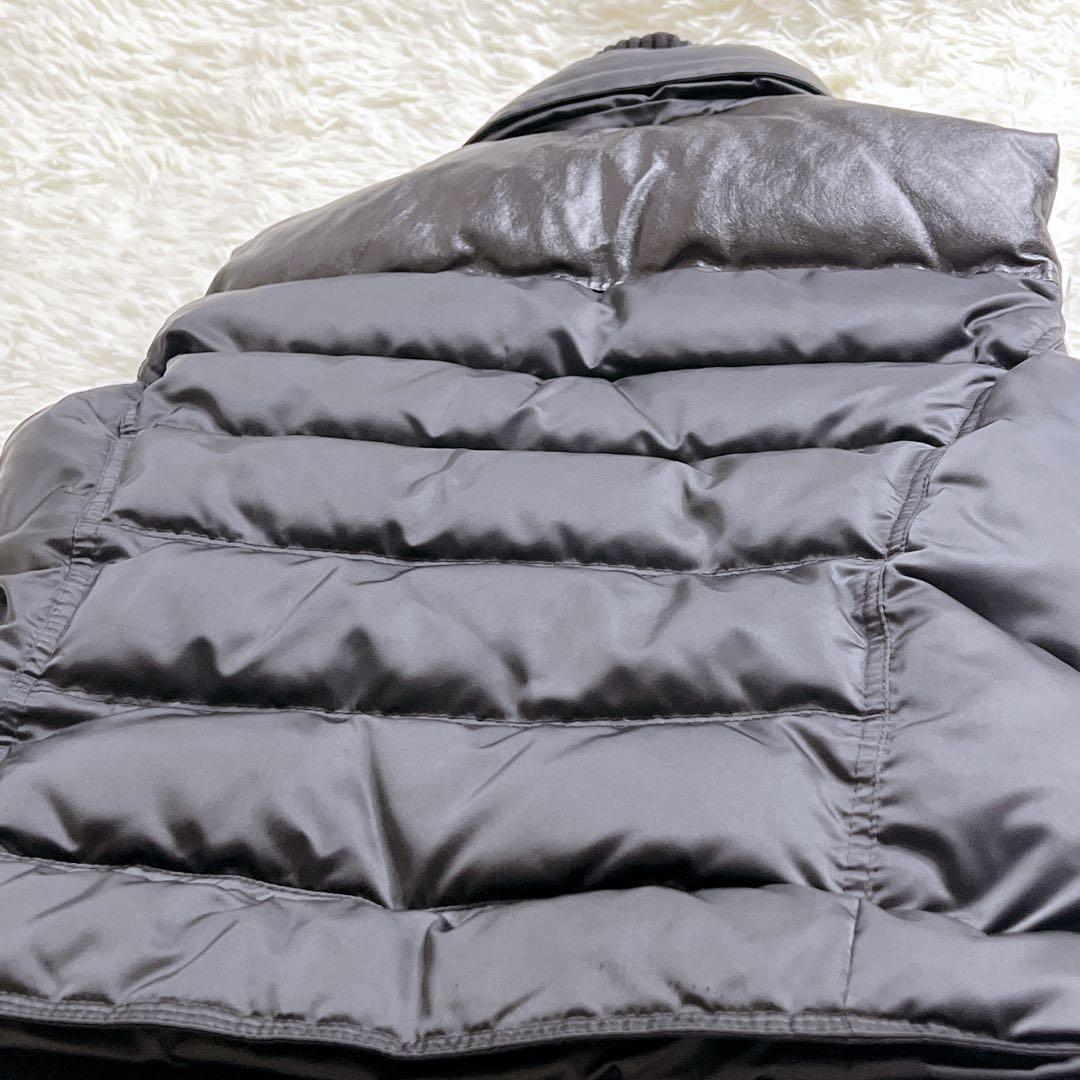 AKM ダウンベスト Y2K レザー切替 ギラつき 黒 カシミヤ混　アーカイブ