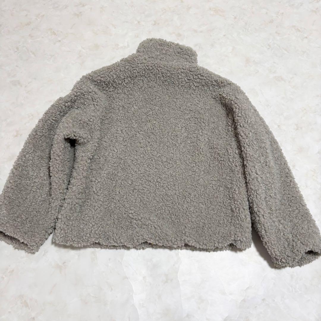 25年モデル✨未使用級 TATRAS LUELA ボアブルゾン ライトグレー