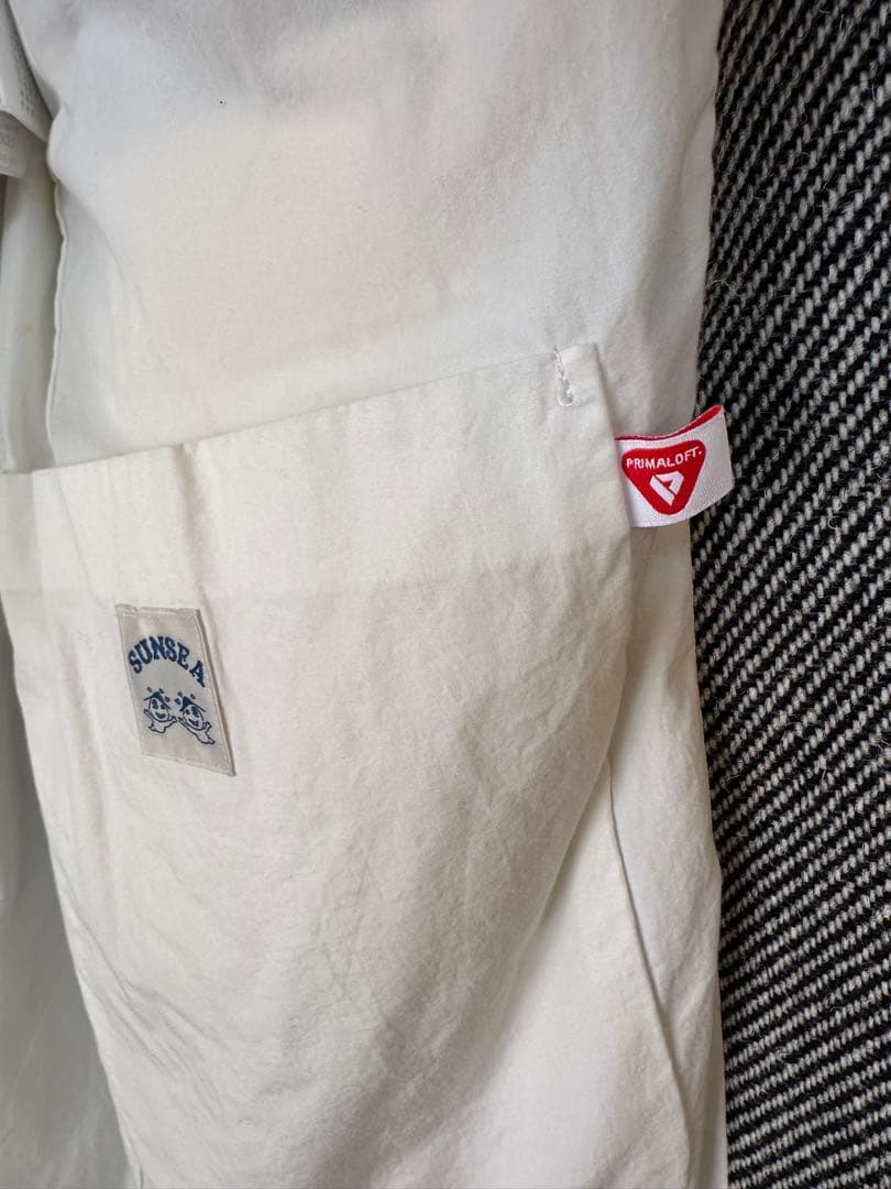 新品未使用　SUNSEA GUMMI COAT 中綿 プリマロフト　サイズ3