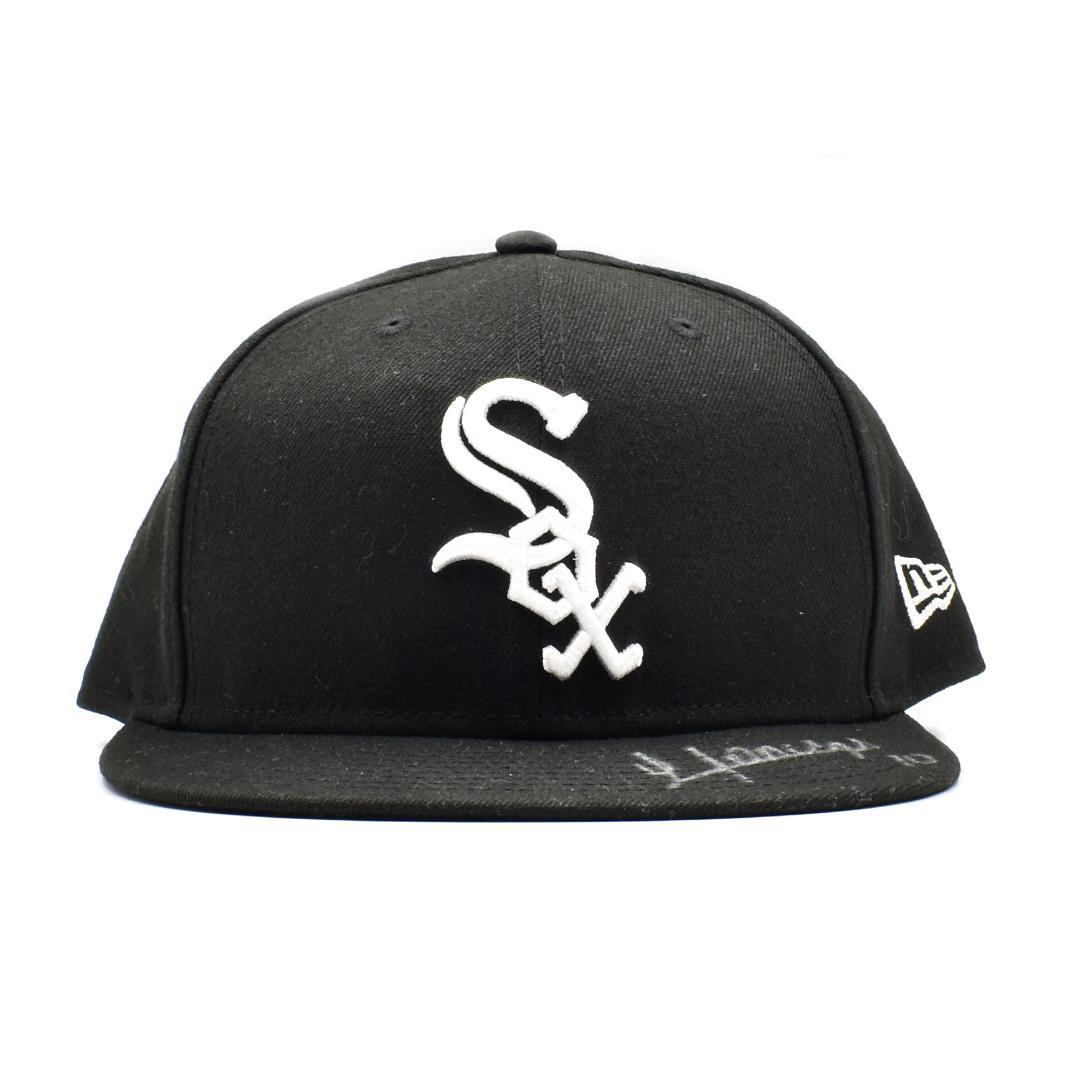 ヨアン・モンカダ 直筆サイン入り ニューエラ キャップ MLB ホログラム付き