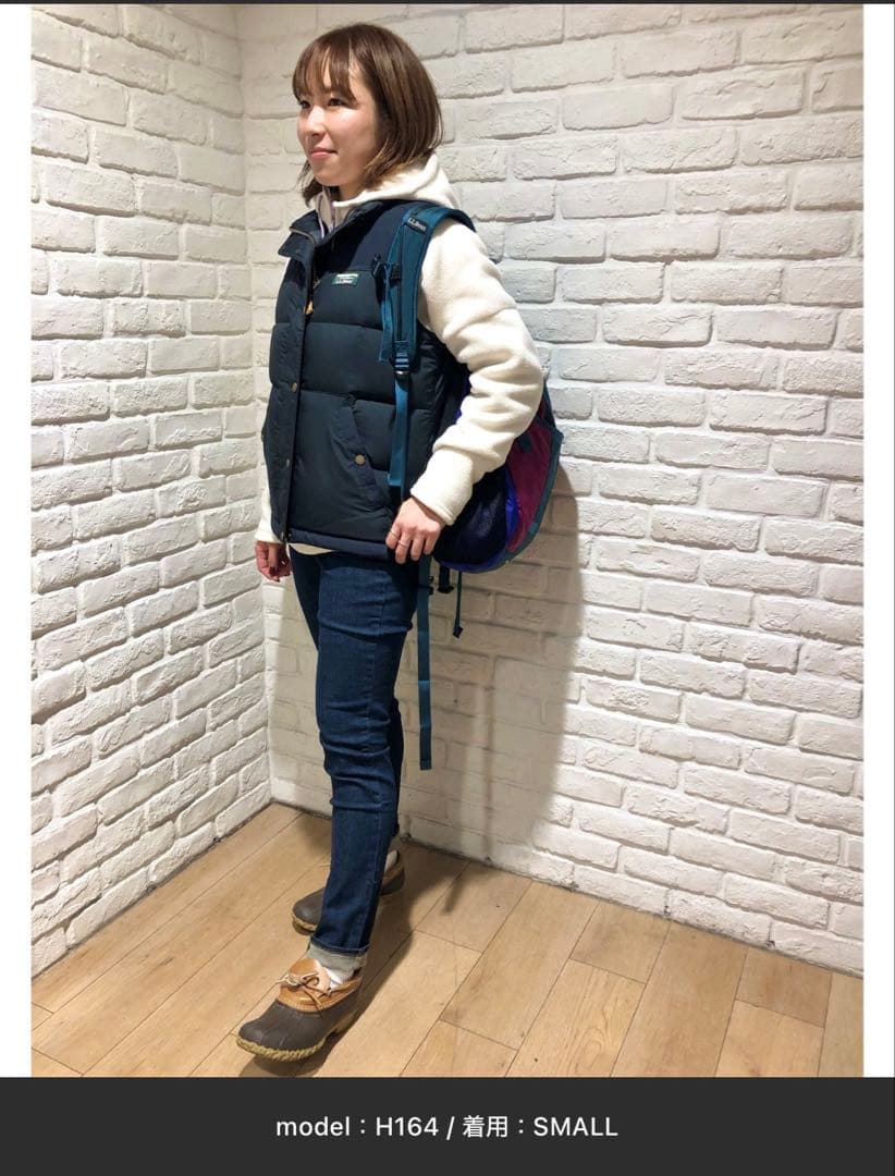 L.L.Bean レディース　Sサイズ　マウンテン・クラシック・ダウンベスト