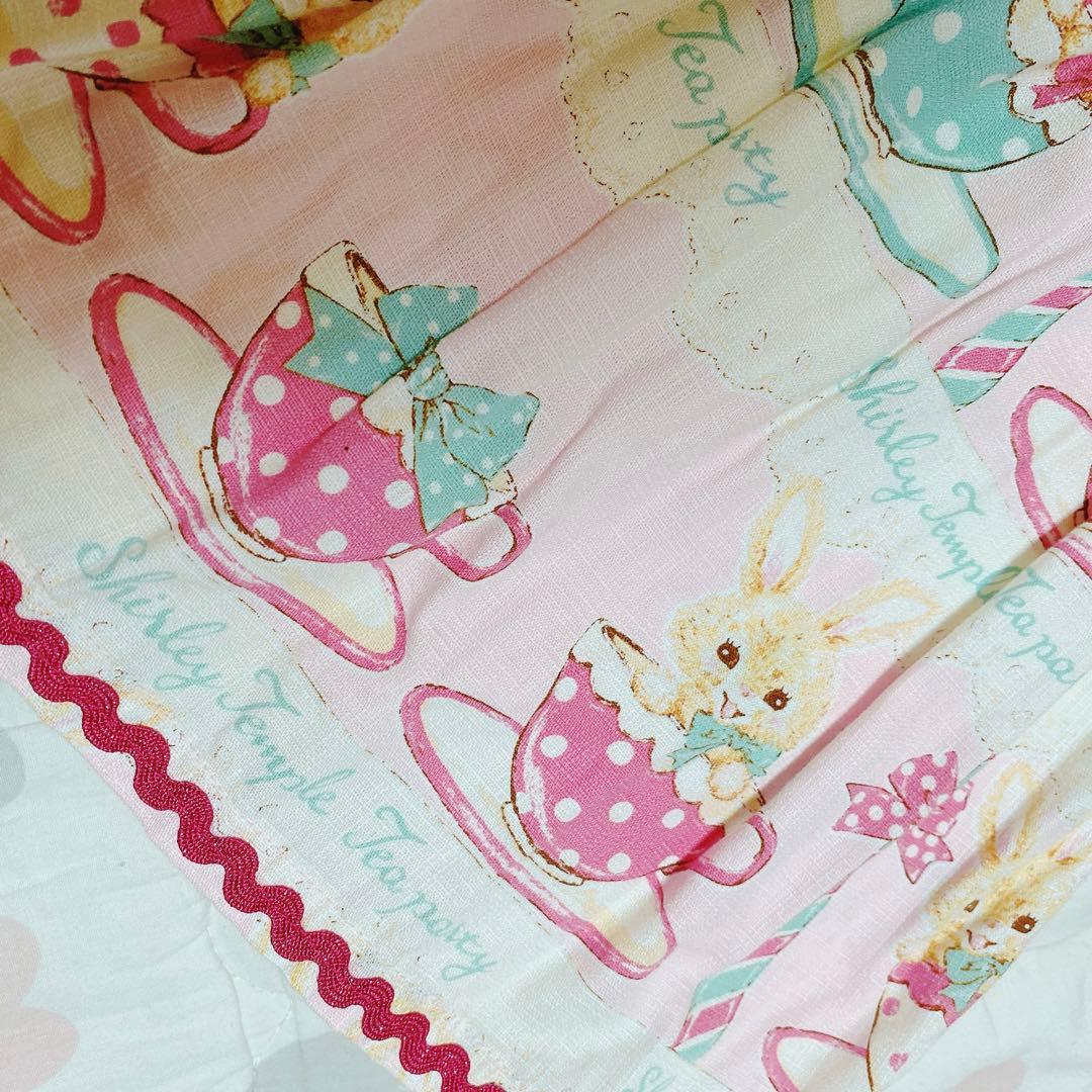 うさぎティーカッププリントワンピース/シャーリーテンプル