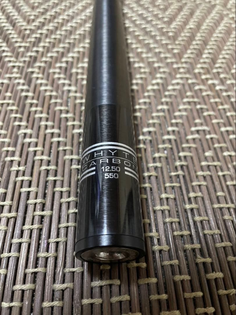 ホワイト カーボン シャフト 12.5mm ラジアル ビリヤード