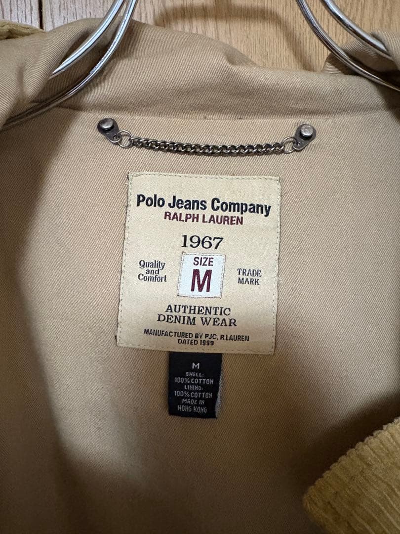 ラルフローレン ポロジーンズ ダッフルコート コーデュロイ