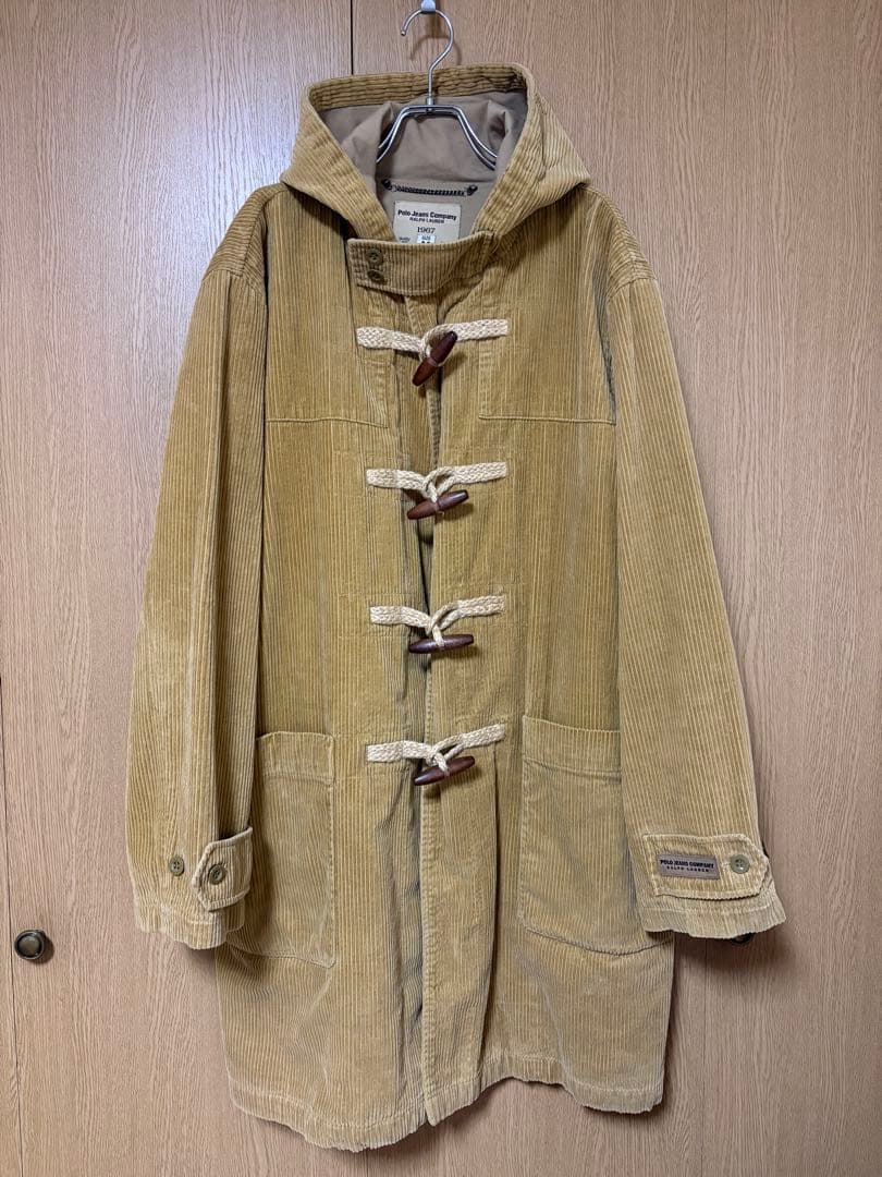 ラルフローレン ポロジーンズ ダッフルコート コーデュロイ