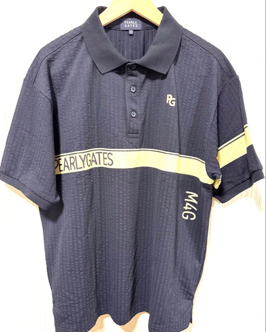 PEARLY GATES ネイビー ポロシャツ　未使用品