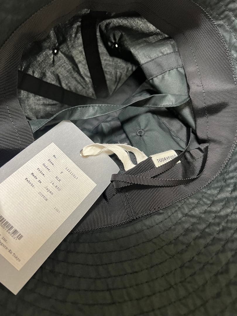 TODAYFUL Back Blim Hat バックブリムハット