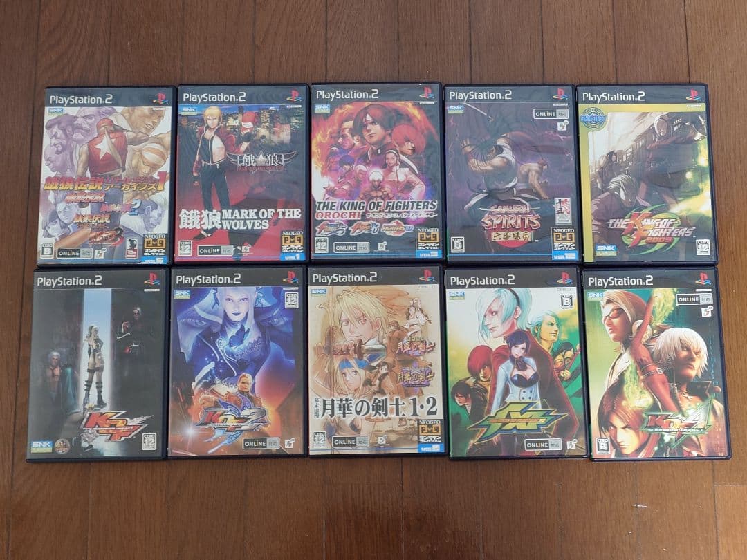 PS2 格闘ゲーム22本セット+α NEOGEO PAD2 付属