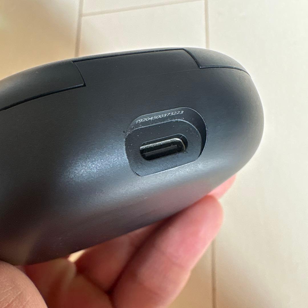 【美品】SHOKZ オープンフィット2 骨伝導イヤホン ブラック