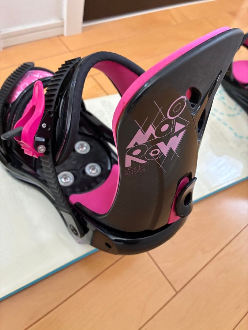 ROXY スノーボード 、モロー　ビンディングセット