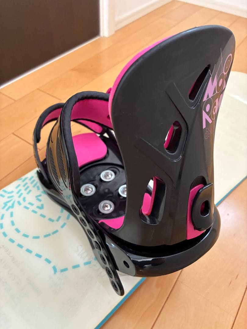 ROXY スノーボード 、モロー　ビンディングセット