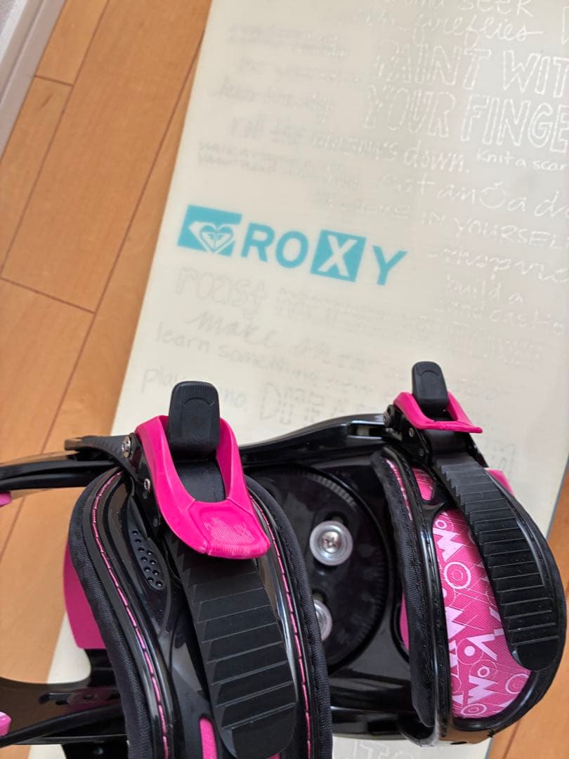 ROXY スノーボード 、モロー　ビンディングセット