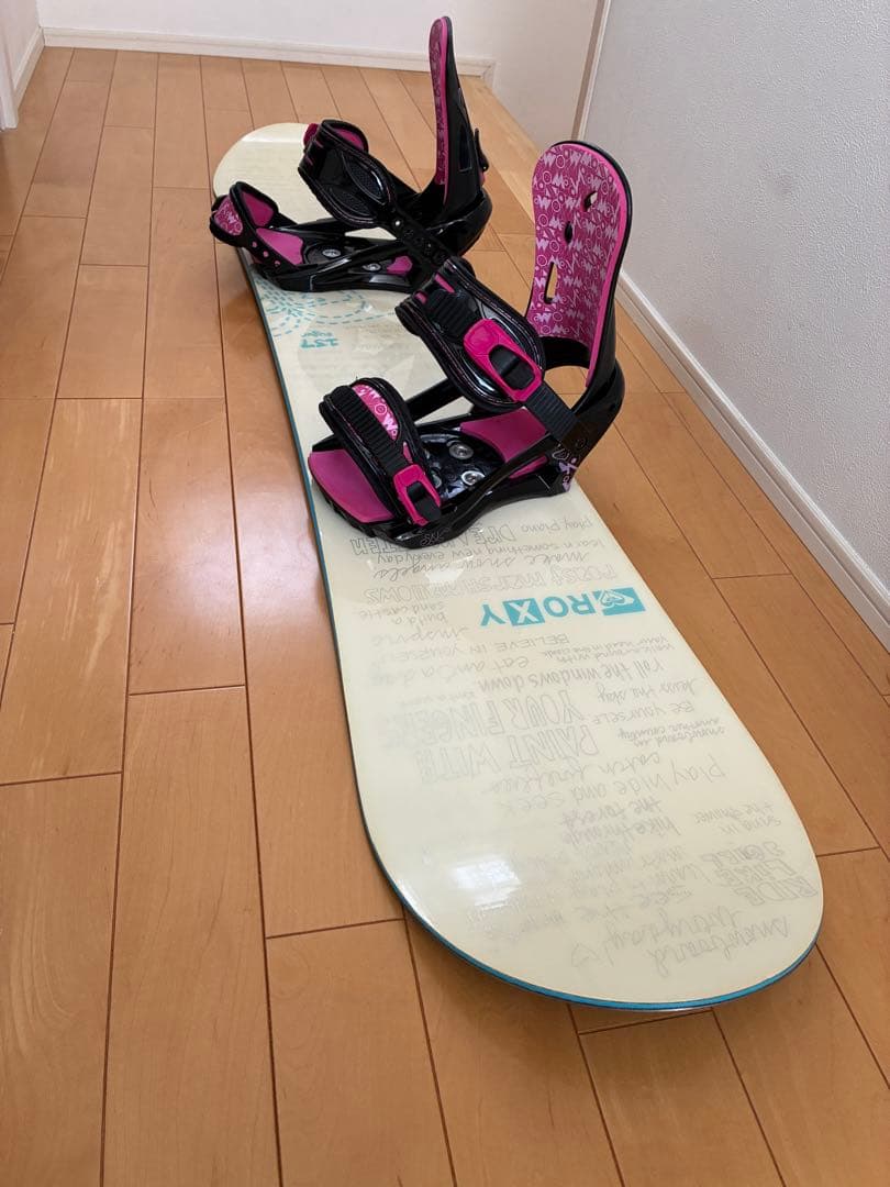 ROXY スノーボード 、モロー　ビンディングセット