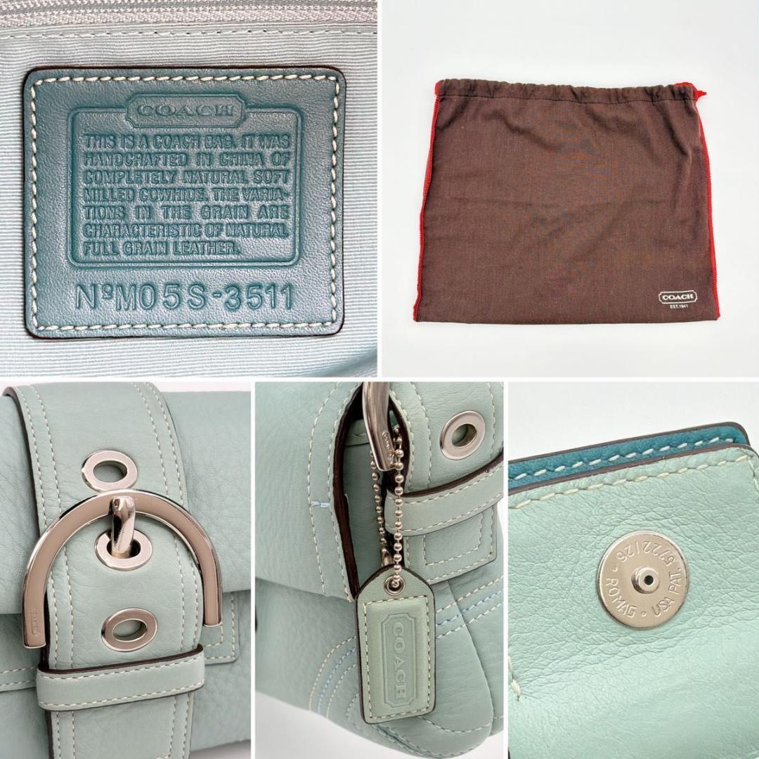バッグ COACH Soho Y2K Shoulder Bag 3511 Mint
