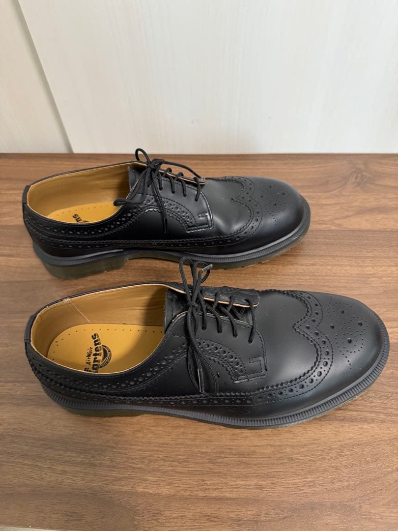 【美品】ドクターマーチン ウイングチップレザーシューズ 28センチ