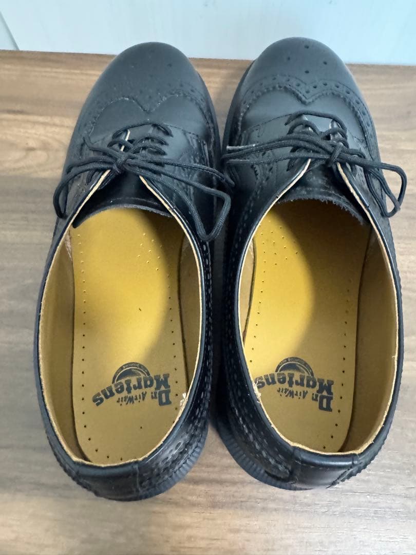【美品】ドクターマーチン ウイングチップレザーシューズ 28センチ