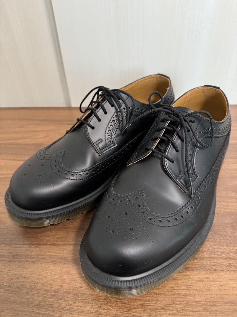 【美品】ドクターマーチン ウイングチップレザーシューズ 28センチ
