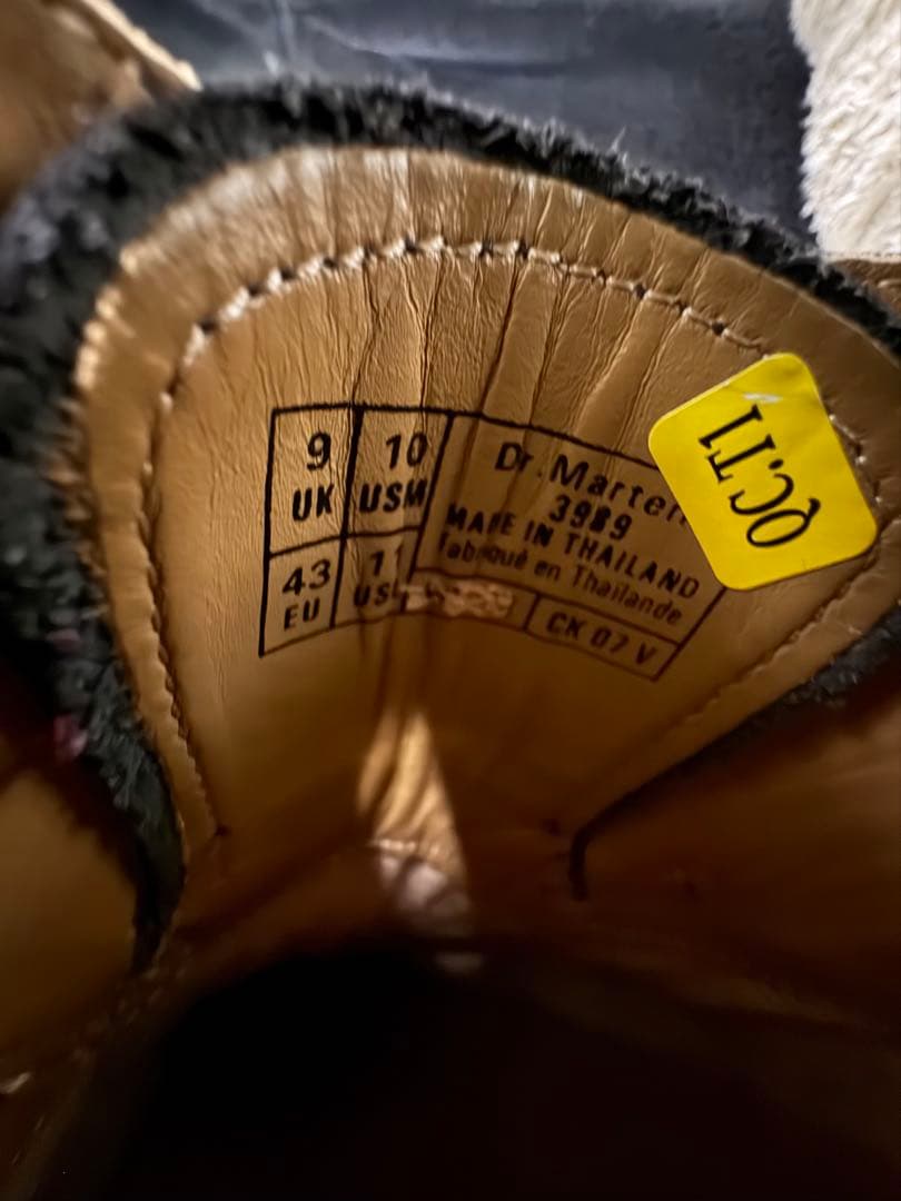 【美品】ドクターマーチン ウイングチップレザーシューズ 28センチ