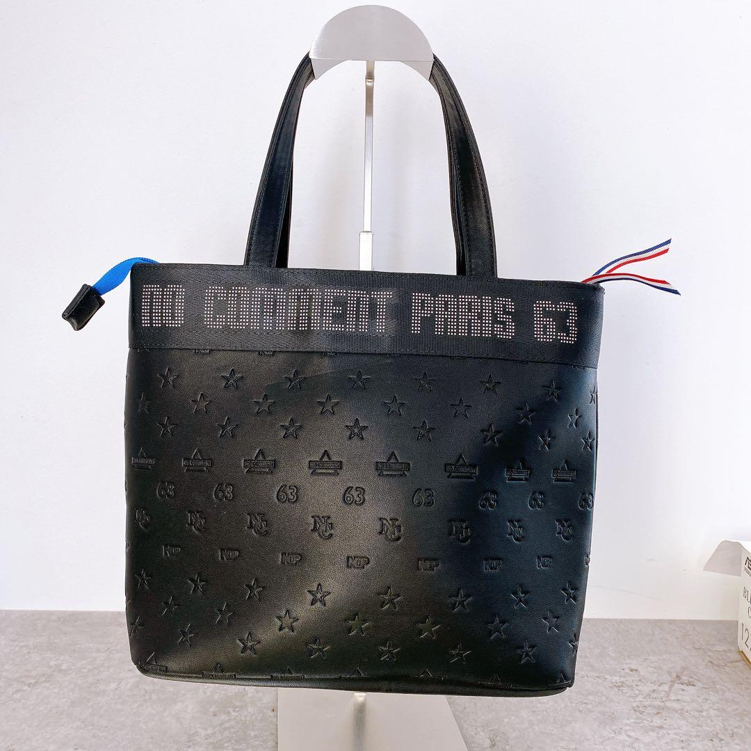 美品✨NO COMMENT PARIS スモールバッグ ゴルフ　トートバッグ