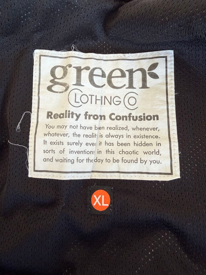 グリーンクロージング　ビブパンツ　XL ブラック　GREENCLOTHING