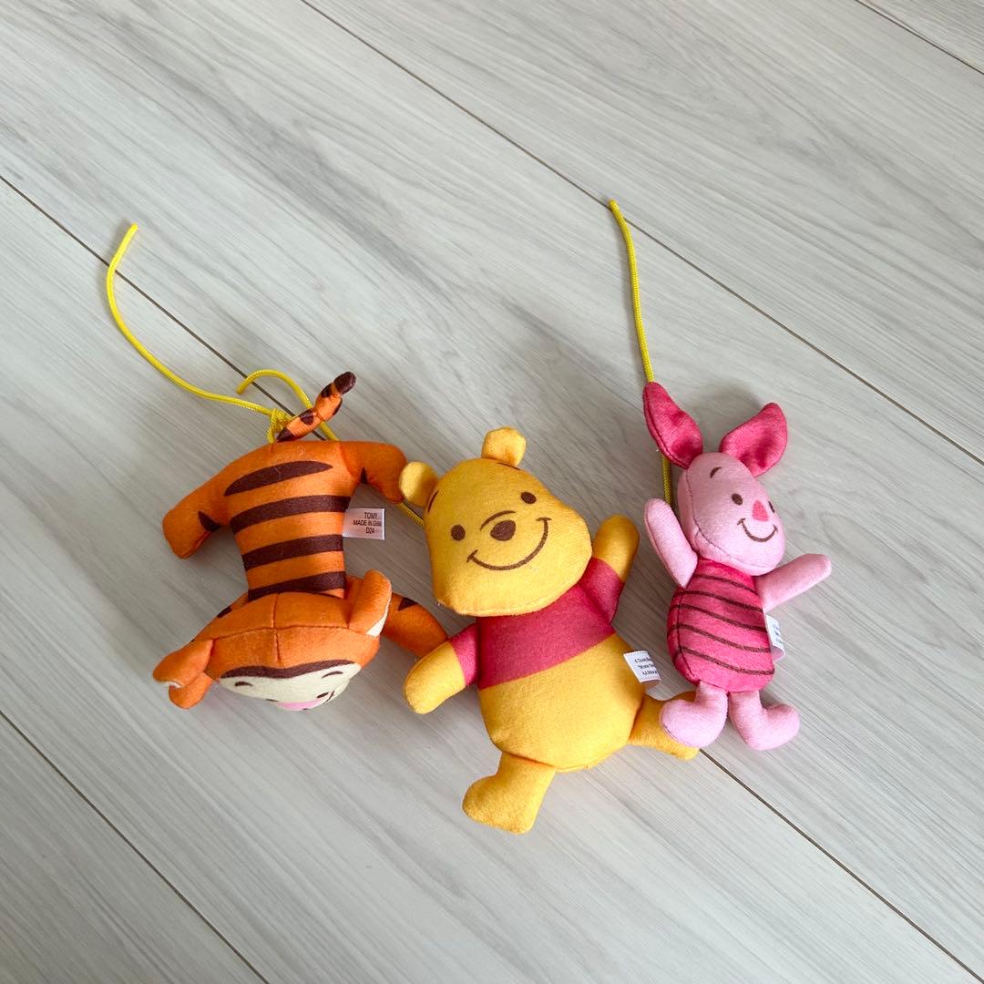 【美品】くまのプーさん えらべる回転 6WAY ジムにへんしんメリー