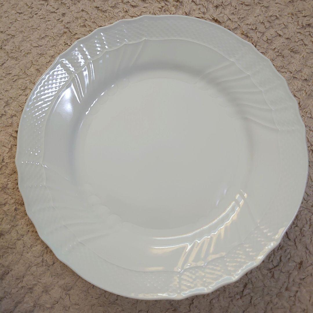 リチャードジノリ　ベッキオホワイト　ディナープレート26cm　5枚セット