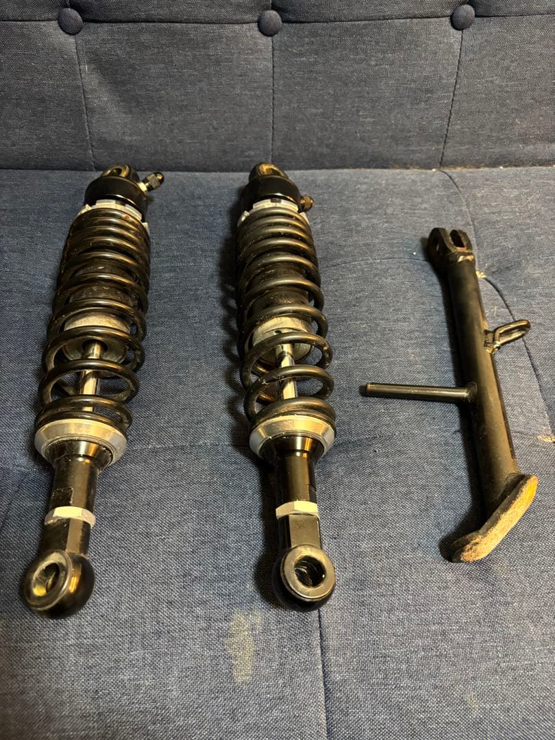 【HONDA GB350用】 ローダウン用サスペンション&ローダウン用スタンド