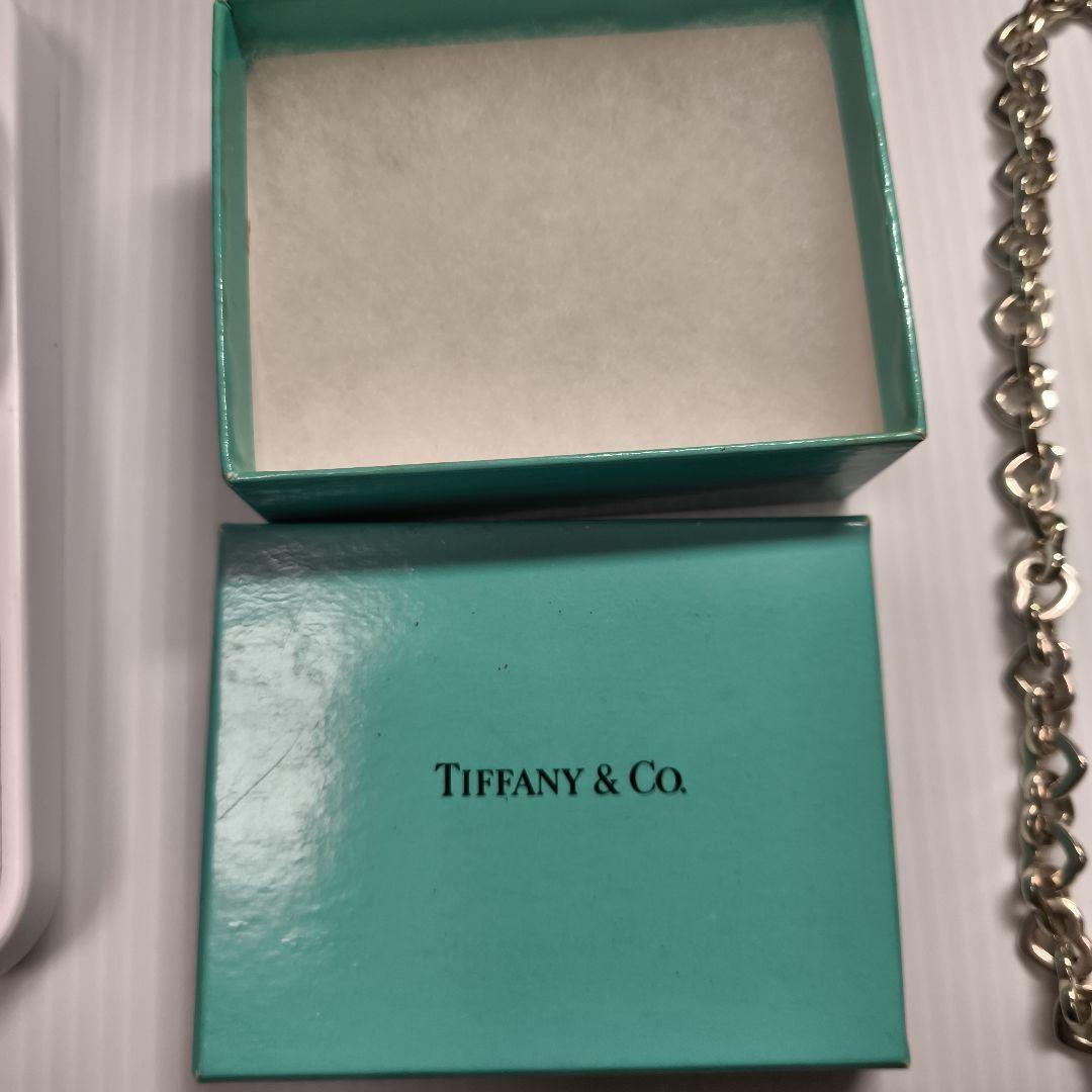 Tiffany & Co. シルバー925 ハートリンクネックレス　750 廃盤