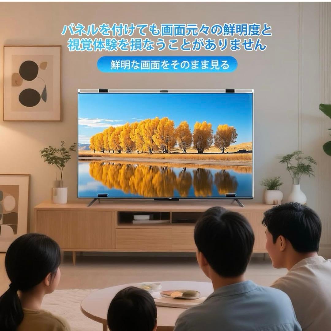 テレビ保護パネル65インチ テレビカバー 有機EL 液晶 65型対応 画面保護