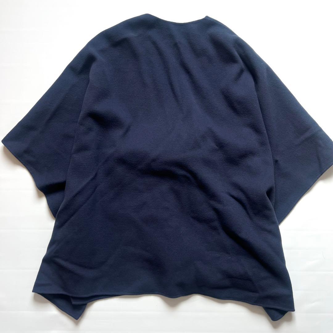 iCB アイシービー　ウールリバー ポンチョ コート　カシミヤ　ベルト　冬物