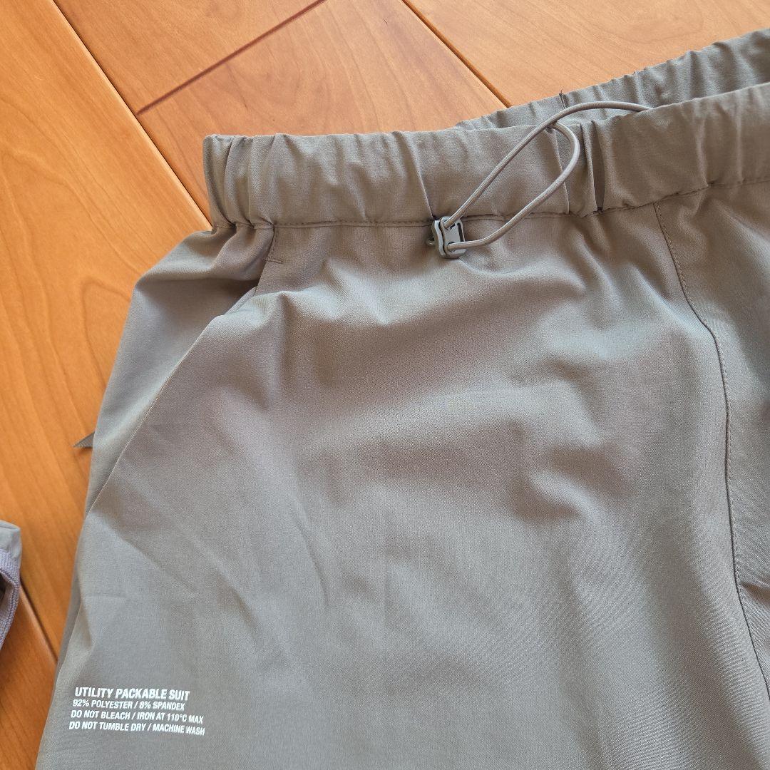 RefreshService　ユーティリティパッカブルスーツ　　グレー　M