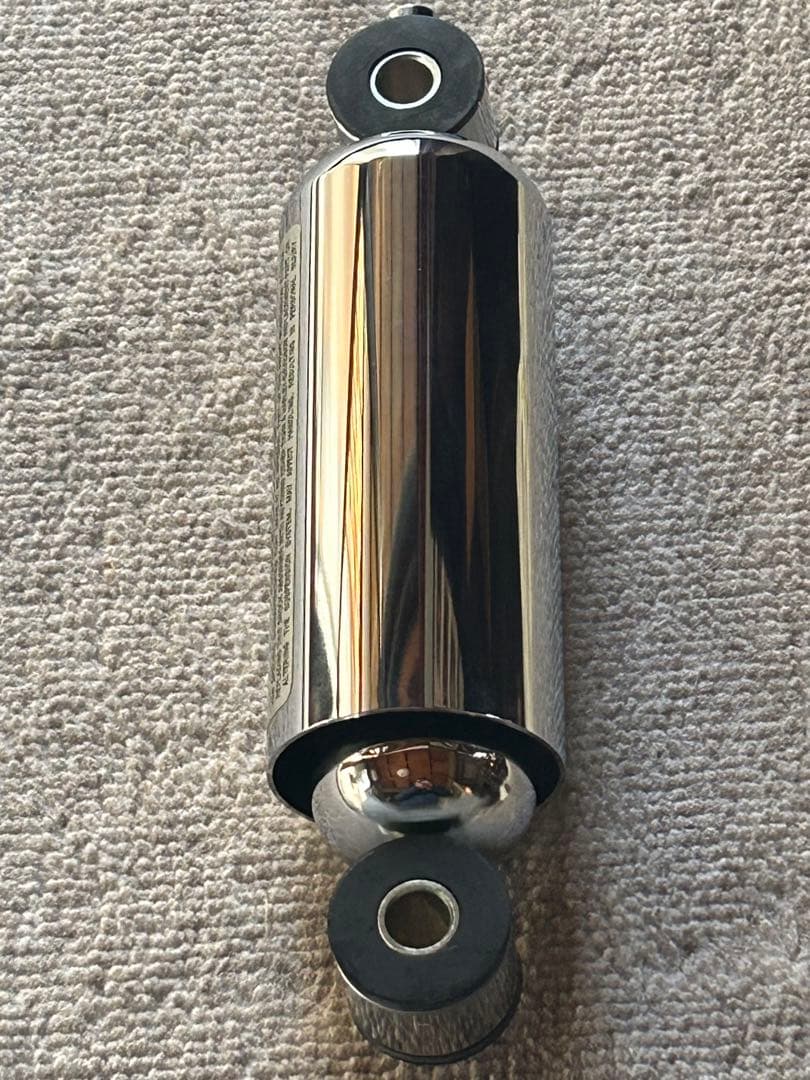 新品　純正ハーレーダビッドソン　クロームショックアブソーバー　97〜FLSTS用