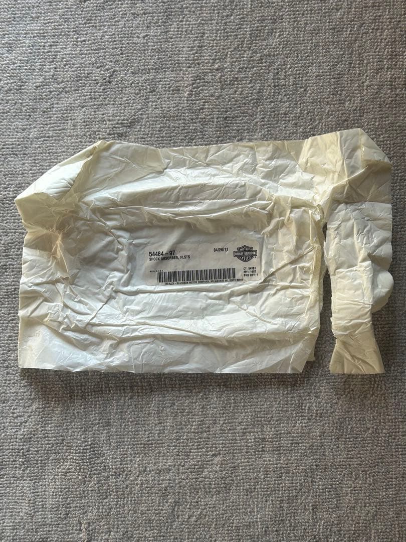 新品　純正ハーレーダビッドソン　クロームショックアブソーバー　97〜FLSTS用