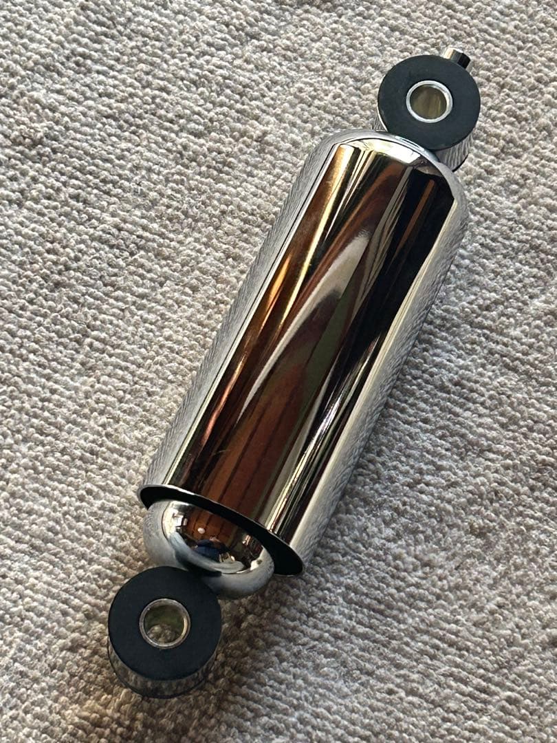 新品　純正ハーレーダビッドソン　クロームショックアブソーバー　97〜FLSTS用