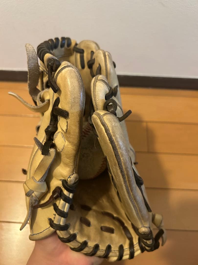 値下げ交渉可能　Rawlings Wizard 硬式グローブ キャメル