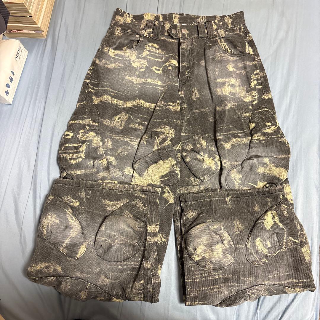 【a2o】3Dバブルパンツ