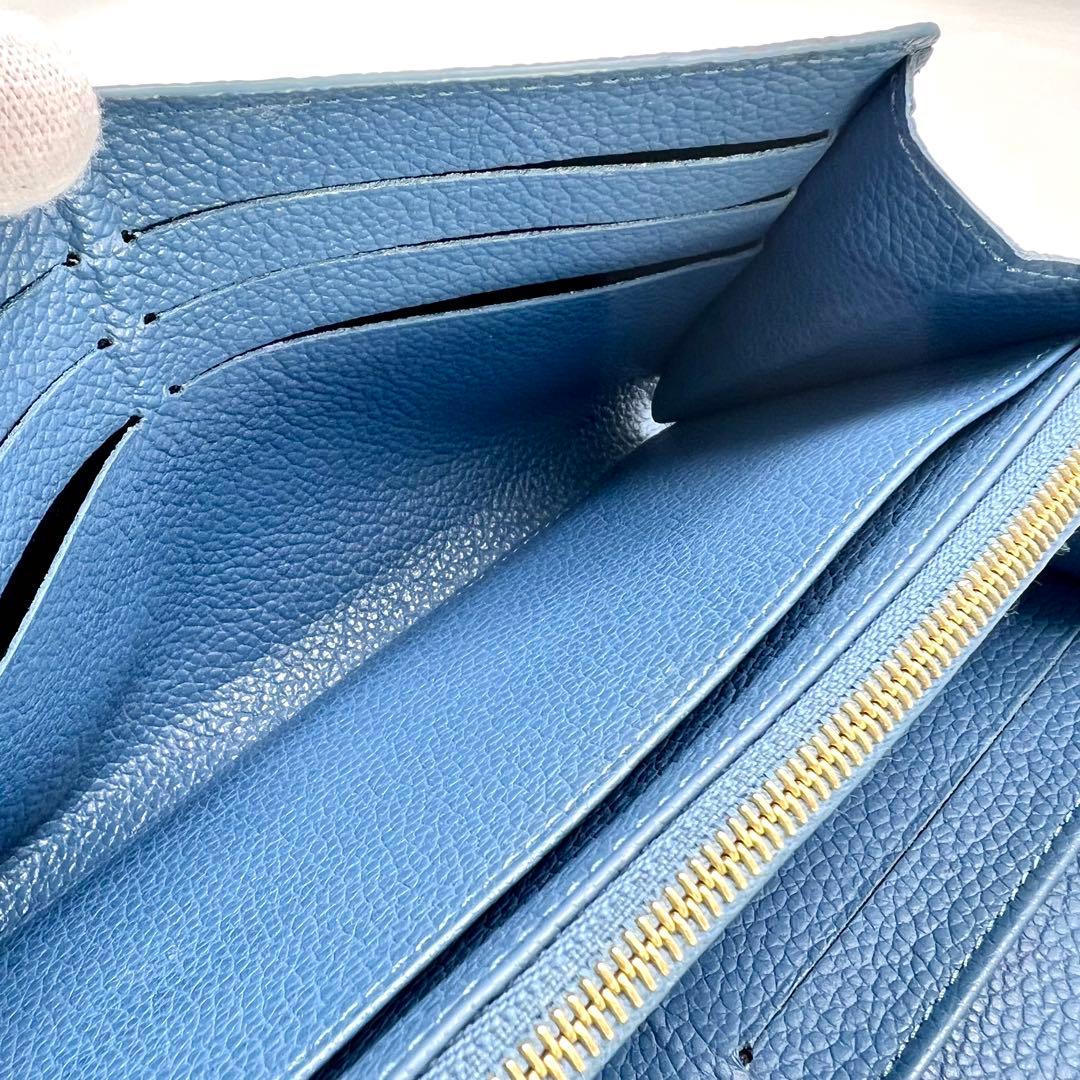 【日本限定】 ブルージーン ルイヴィトン アンプラント 新型ポルトフォイユサラ