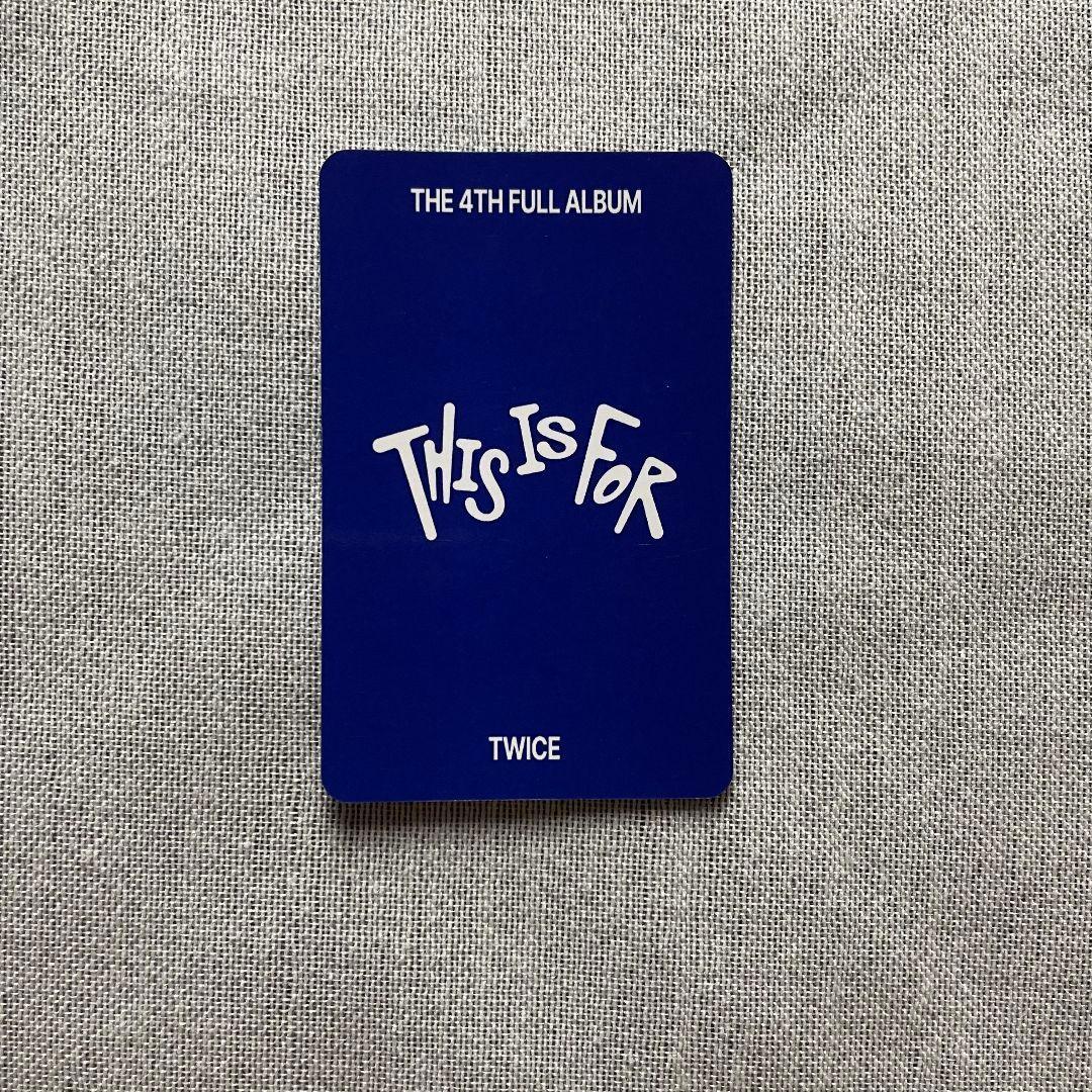 TWICE 7/13 THIS IS FOR 人気歌謡 トレカ モモ