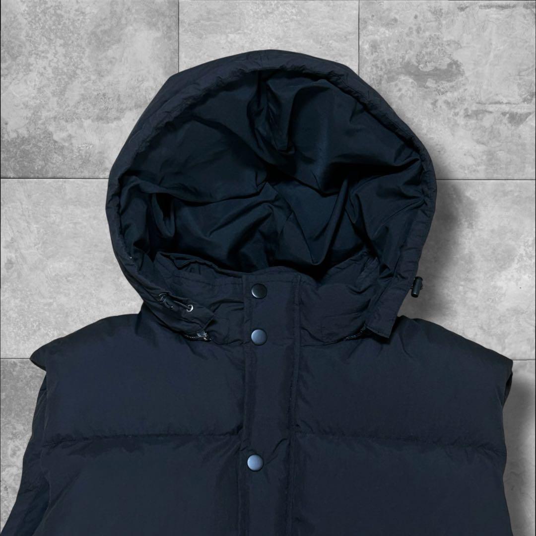 Whim Gazette \" 肉厚 \" FOODED フード付き ダウンベスト