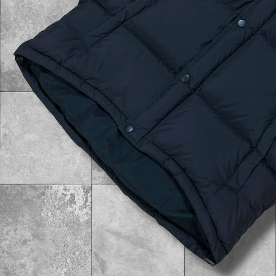 Whim Gazette \" 肉厚 \" FOODED フード付き ダウンベスト